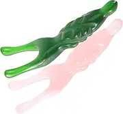 Ipetboom 2Pcs Scraping Massage Tool Guasha Board for Facial and Neck Massage Muscle Relaxation present for Home Use Spa
