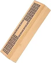 VINTORKY Coil Incense Burner Compact Wooden Incense Stick Holder Bamboo Material Decorative Practical for Tabletop Incense Box