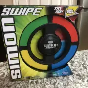 SIMON Swipe Game Electronic Hasbro Plus Classic Light Up Interactive 4 Games New