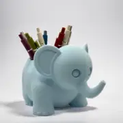 Elephant Desk Organiser | Elephant Pen Holder | Elephant Office Organiser