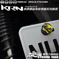 在飛比找蝦皮商城優惠-【硬漢六輪精品】 SYM KRN BT 125 車牌螺絲 大