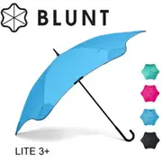 【BLUNT 紐西蘭 Lite 3+ UV抗強風勾勾傘《風格藍M》】BLT-L04/摺疊傘/自動傘/防風傘/抗UV