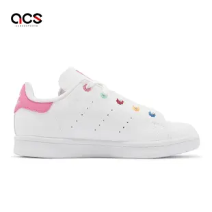 adidas x Hello Kitty 童鞋 Stan Smith C 中童 白 粉 聯名 小朋友 愛迪達 ID7231