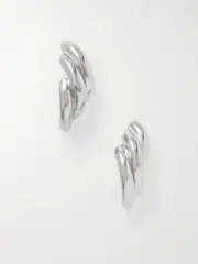 [YSSO] YSSO - Kombos Silver Earrings - One size One size Silver