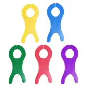 10pcs Winding Plate Board 10 x 4.8cm Thread String Winder Plate, Multicolor