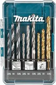 [Makita] Combination Imperial Drill Bit, (9 Pieces Set)