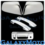 07-14 TUNDRA Chrome HALF Mirror+ 2 Door Handle no PSG KH+Tailgate Camera Cover (for: Toyota)