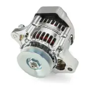 Proform 66431 50-Amp Mini Alternator, Chrome Finish, 1-Wire (for: Chevrolet)