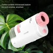 Kids' Microscope with LED Light Pocket sized Design 200x Magnification