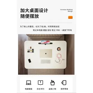 床上小桌子飄窗折疊桌學生床頭宿舍書桌筆記本電腦支架辦公桌懶人臥室坐地ins風學習可移動小桌板上鋪桌加大