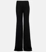 [Tom Ford] Tom Ford Knitted flared pants UK 2 black