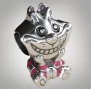 Genuine Pandora Disney Alice in Wonderland Cheshire Cat Charm 798850C01
