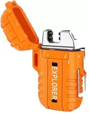 2X Plasma Lighter Water|proof Windproof Electronic Dual Arc USB Rechargeable