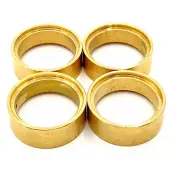Brass Wheel Rim Hubs Counterweight Adapter for FMS FCX24 Power WAGON 1/24 RC Car