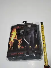 Michael Myers Halloween Costume Adult XXL 48-52 Cosplay Mask & Jumpsuit NEW