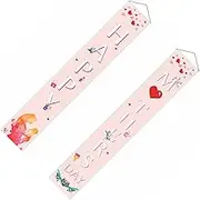 Elegant Mother's Day Door Banners Pair of Party Sign Couplets for Home Decor