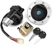 Pexorin Motorcycle Ignition, for GSX600, for GSX750, for GSX1200, for GSXR600, for GSXR750 1993 1994 1995 1996 1997 1998-2006 Fuel Tank Cap, for Seat, Ignition Switch Key Set Stator Coil Motorcycle Ig