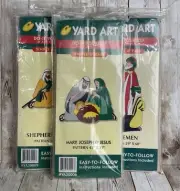 Yard Art Do It Yourself Art Wood Pattern Nativity Mary Joseph Jesus Wisemen Shep