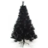 在飛比找森森購物網優惠-摩達客耶誕★台灣製4尺/4呎(120cm)特級黑色松針葉聖誕
