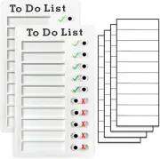 2 Pieces Chore Chart for Adults to Do List My Chores Checklist Task Board Sli...