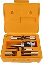 MT2 -M10 F1-12 50mm Boring Head with 9pcs 12mm Boring Bars Milling Machine Accessories Boring Tool