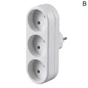 EU Ground Wall Socket Adapter Plug Extension Power Outlet Converter 3500W B31