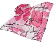 [TEMPNAP] 2Pcs Chiffon Face and Neck Veil Scarf UV Protection for Travel Jogging and Outdoor Activities Pink for