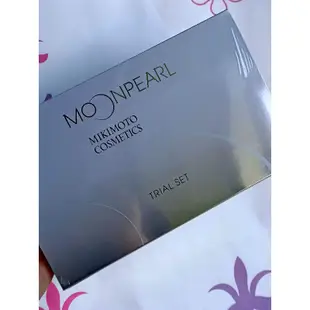 專櫃正品 MIKIMOTO御木本 MOONPEARL卸妝霜30g+洗面乳30ml+深層潤澤化妝水30ml+滋養霜