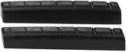 2PCS Black Plastic Slotted Nut dle for 7 Strings Guitar Replacement Parts Black for 7 String Guitar