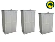 Mudgee (Aussie Made) 2 Door All Hanging Wardrobe Collection - Assorted Painted Colours - Starting From $999