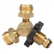 Mr. Heater F271715 Propane Y Male Adapter with Handwheel