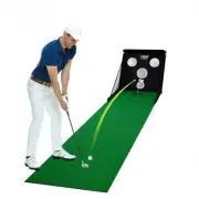Multifunction Golf Putter Chip Exerciser with Portable Practice Net New