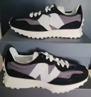 NEW AUTHENTIC NEW BALANCE U327WEN "BLACK GREY" US MEN'S 10