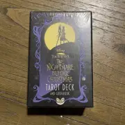 The Nightmare Before Christmas Tarot Deck and Guidebook Disney New Sealed