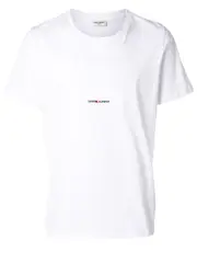 [Saint Laurent Paris] Saint Laurent Paris-T-Shirt Bianco-Uomo XL