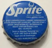 Sprite Turkey crown bottle caps kronkorken capsule chapas