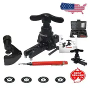 Lightweight Black 45° Eccentric Flaring Tool Kit with Automatic Torque Release