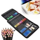 95PCS Professional Drawing Sketch Pencil Set Charcoal Eraser Art Painting Kit AU