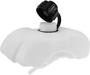 HORIALENCE Lawn Mower Thick Gas Tank Mower Accessories Mower Petrol Container Small Petrol Tank Small Gas Holder Small Mower Gas Tanks Small Gas Can Gasoline Container Plastic White