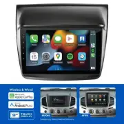 Aerpro AMAMB26 9" Wireless Apple Carplay Android Auto Head Unit fits Mitsubishi