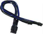 COMeap 16AWG Dual Mini 6 Pin to 8 Pin PCI Express Video Card Power Adapter Cable for Mac Pro Tower/Power Mac G5 15-inch(38cm)