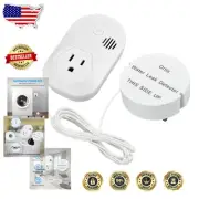 Water Leak Detector with 95 dB Alarm & Automatic Power Off for Flood Prevention