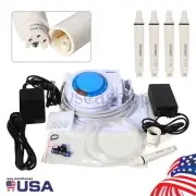 Dental Electric Ultrasonic Scaler fit Woodpecker EMS + 4*Extra Handpiece FDA