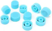 AC Refrigerant Port, 10Pcs Universal A/C Dust Cover with Rubber Seal for Most Vehicles