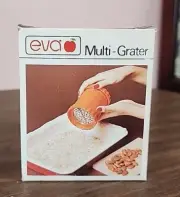 Vintage Eva Multi Grater Kitchen Tool Stainless Steel Blades New in Original Box