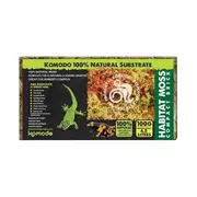 Komodo Moss Brick Habitat Reptile Bedding 100g