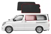 Genuine SNAPSHADES Car Rear Window Shades for Nissan Elgrand 2nd Gen (E51; 20...