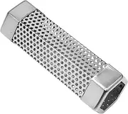 Rissunkv Pellet Tube Smoker - Stainless Steel Grilling Pipe,High-Efficiency Grill Acessories Flavor-Infused Pellet Tube for Backyard BBQ, Camp Cooking, Grilling Steak Chicken Turkey