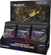 Magic The Gathering Adventures in The Forgotten Realms Set Booster Box | 30 Packs (360 Magic Cards)