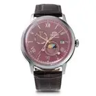 ORIENT Bambino SUN&MOON Automatic Mechanical Watch RN-AK0807R Men’s Bordeaux NEW